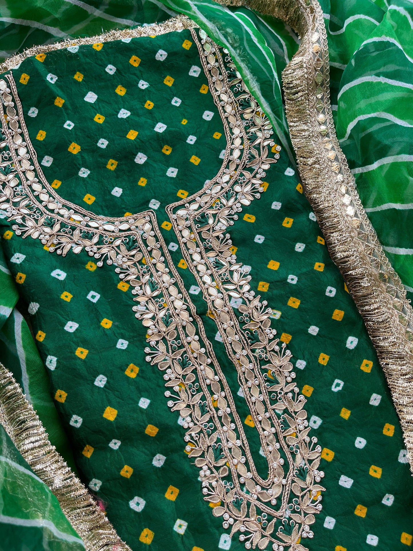 S-1 BANDHEJ UNSTITCHED SUITS