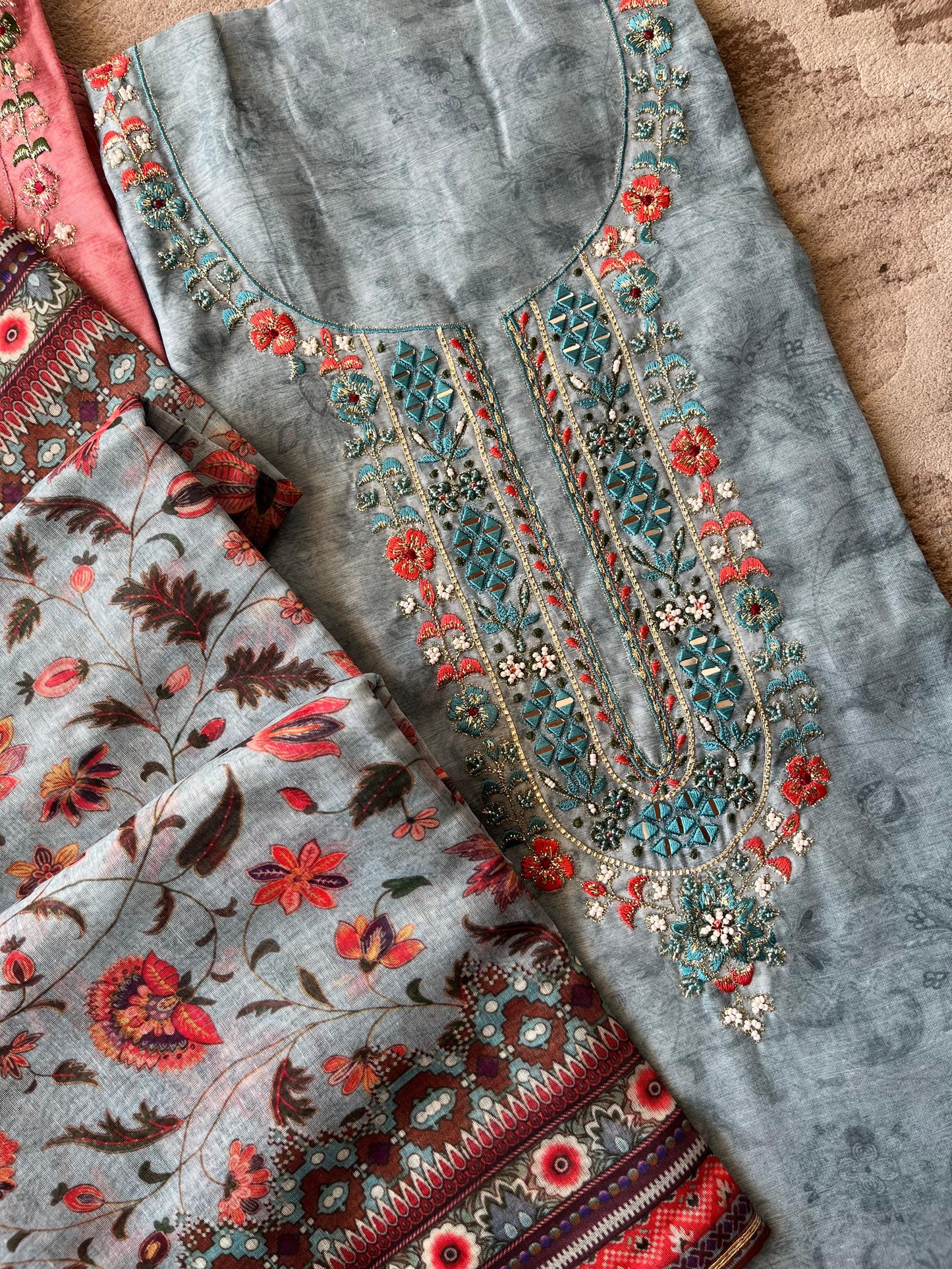 K-1980 UNSTITCHED SUIT