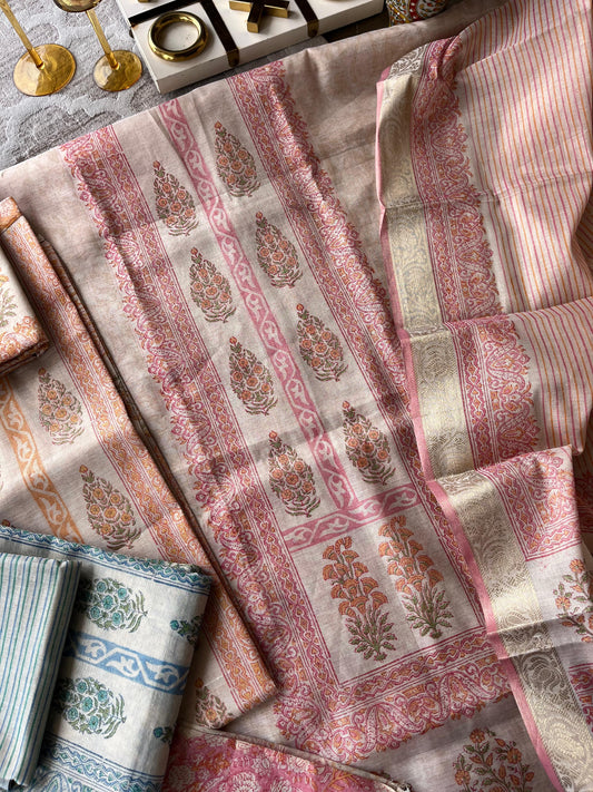 K-2496 UNSTITCHED SUIT