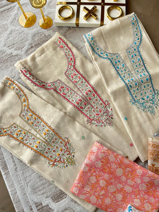 K-2523 UNSTITCHED SUIT