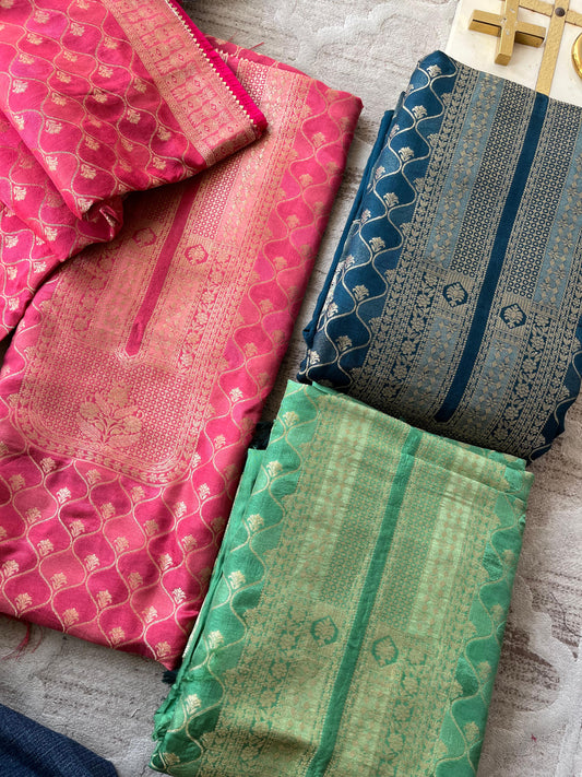 121-BANARASI UNSTITCHED SUIT